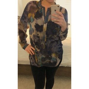 🌟SALE!! MOSSIMO MARBLE ZIP UP TOP 🌟